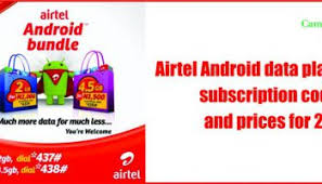 Airtel Data Plans & Subscription Codes 