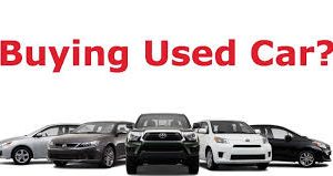Before buying Used Cars