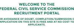 Federal Civil Service Recruitment