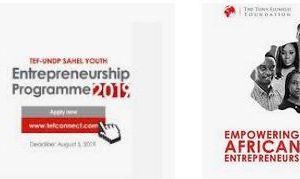 TEF-UNDP Sahel Youth Entrepreneur Shortlisted candidates