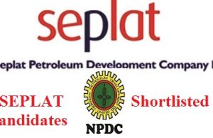 Seplat Scholarship Shortlisted Candidates