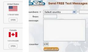 Send free SMS Online Without Registration