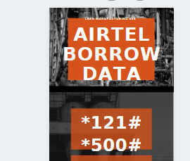 How to Borrow Data From Airtel