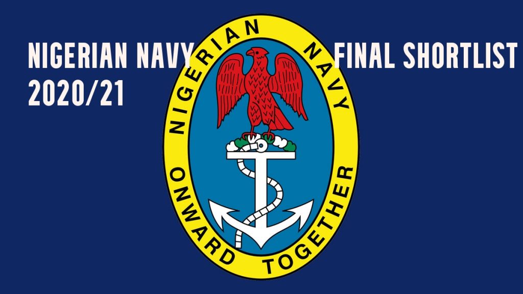 Nigerian Navy Recruitment List of Successful 