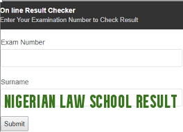 Nigerian Law School Result