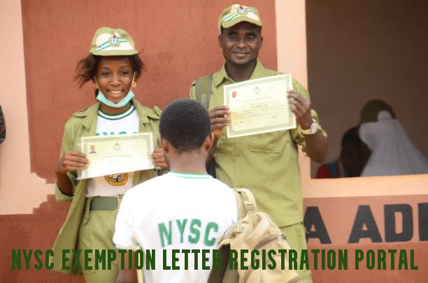 NYSC Exemption Letter Registration Portal