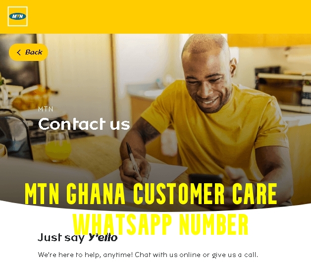 MTN Ghana Customer Care WhatsApp Number