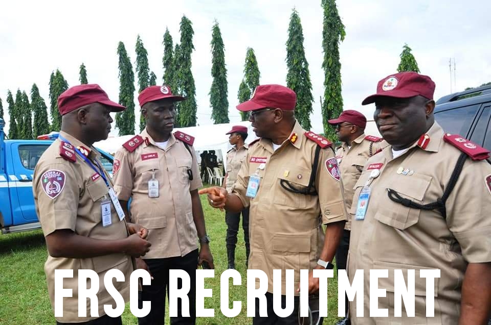 FRSC Recruitment Portal 2021