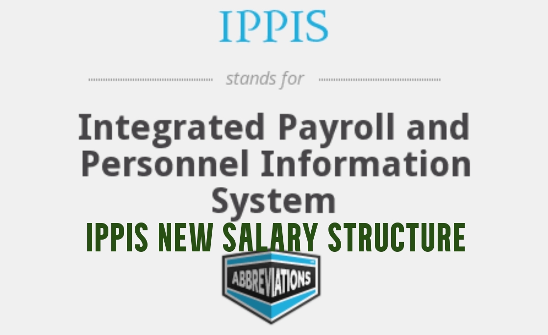 IPPIS New Salary Structure