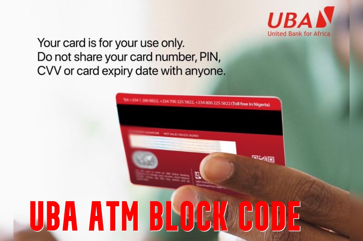 UBA ATM Block Code