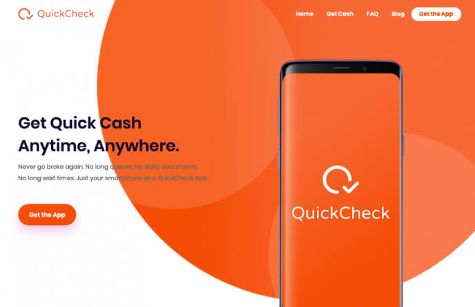 QuickCheck Loan Contact Number