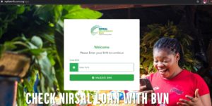 Check NIRSAL Loan with BVN