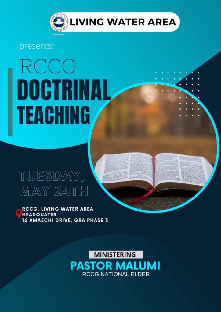 RCCG Doctrinal Teaching Manual