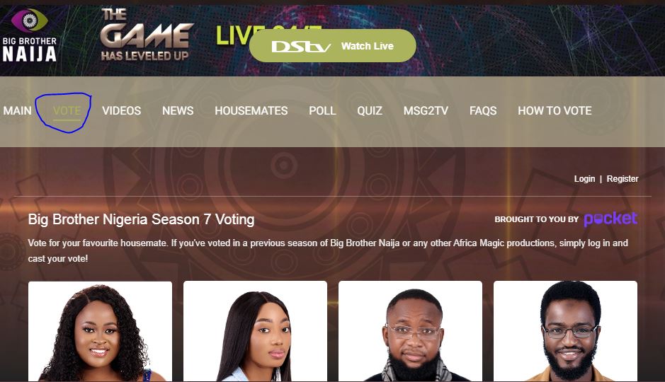 Big Brother Naija Season 7 Voting