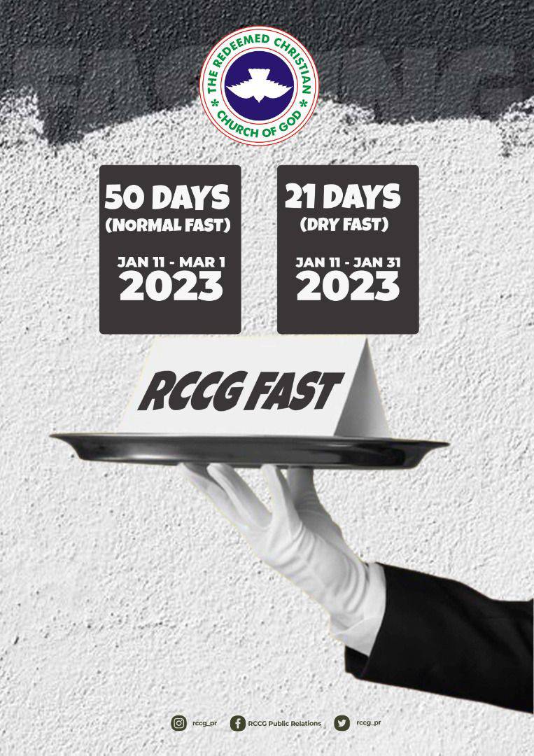 RCCG Fasting 2023