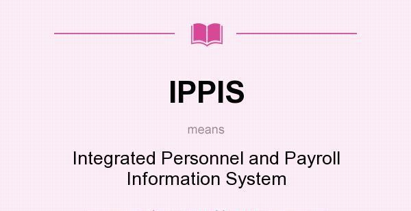 IPPIS Payroll Login