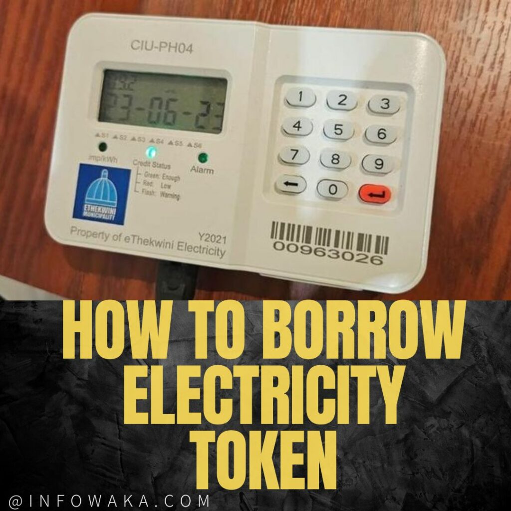How to Borrow Electricity Token