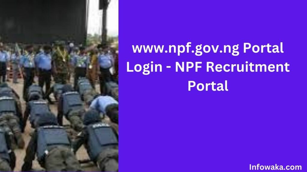NPF Recruitment Portal