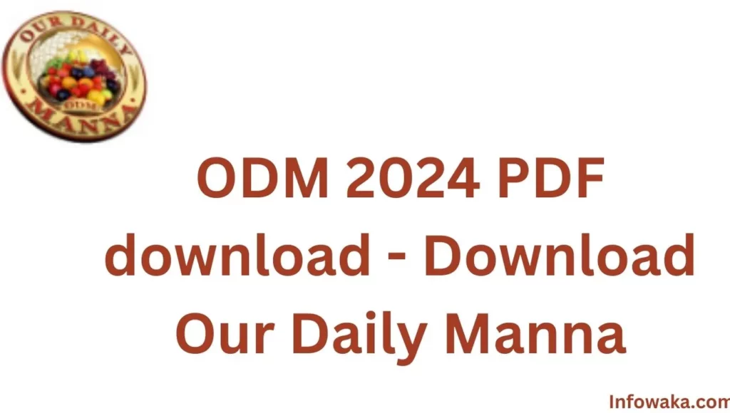 ODM 2024 PDF