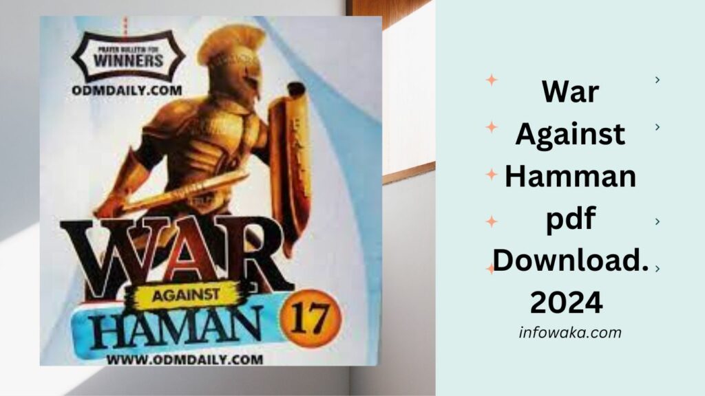 War Against Hamman pdf Download